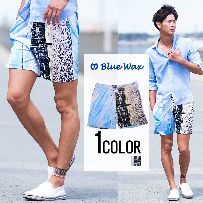 Blue Wax ブルーワックス Streetscape Surf Shorts 全1色 02 ショーツ ハーフパンツ Bitter Store ビターストア メンズファッション通販サイト