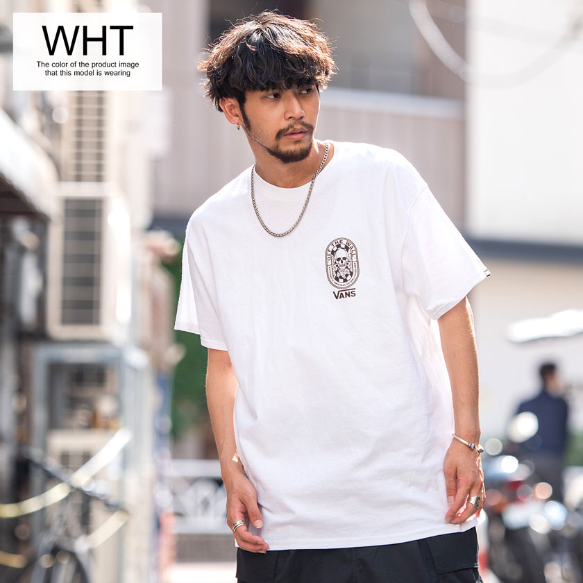 VANS バンズ ロンT 長袖Tシャツ CROSS POINT 白 - Tシャツ