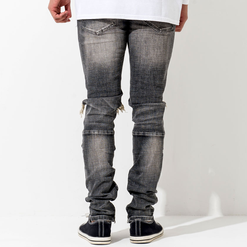 mnml(ミニマル)M1 DENIM STRETCH GREY/全1色