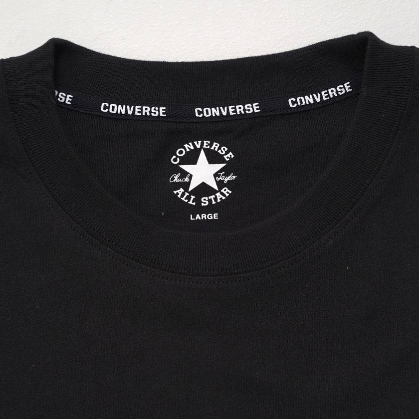 CONVERSE(コンバース)ワンポイント刺繍クルーネック半袖Tシャツ/全10色