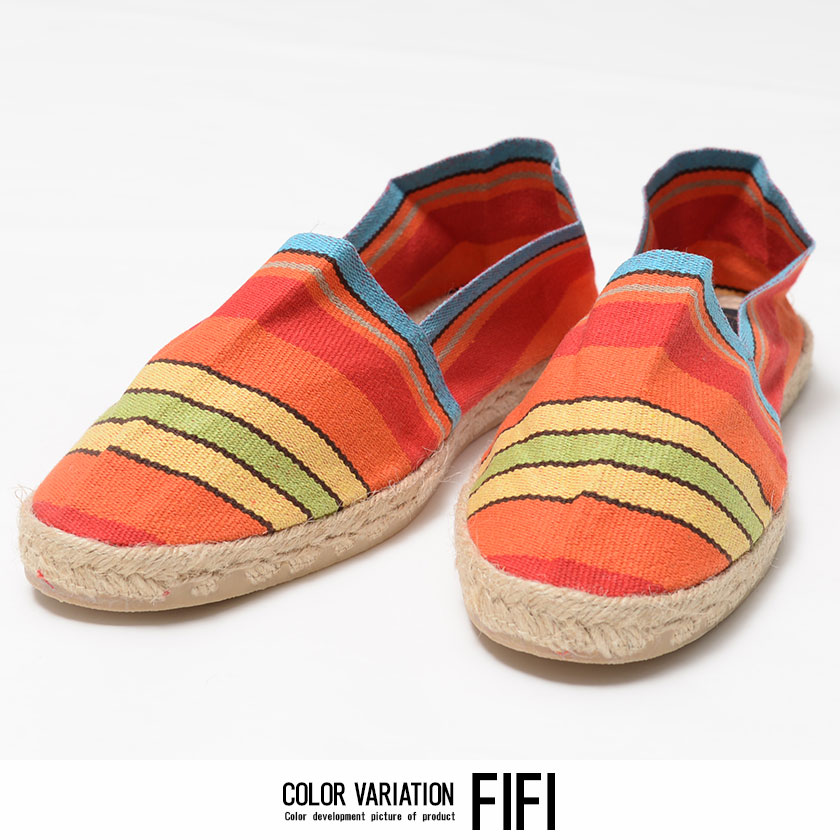 La Maison de L'Espadrille(ル・メゾン・ド・エスパドリーユ)ESPADRILLE rayur(エスパドリーユ)/全6色