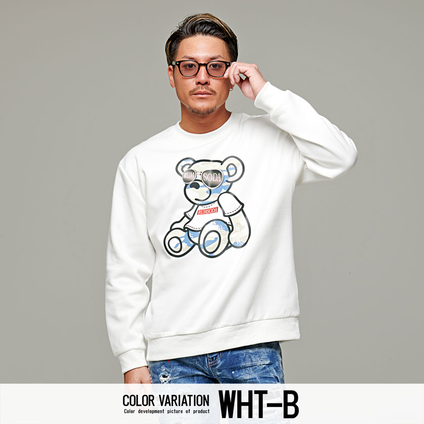 ☆最新作☆新品未使用 MOSCHINO スウェット Ｌ トレーナー 長袖Tシャツ