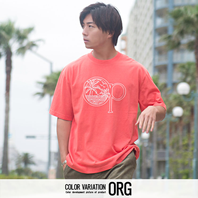 Ocean Pacific(オーシャンパシフィック)ブランドロゴプリントTシャツ/全3色