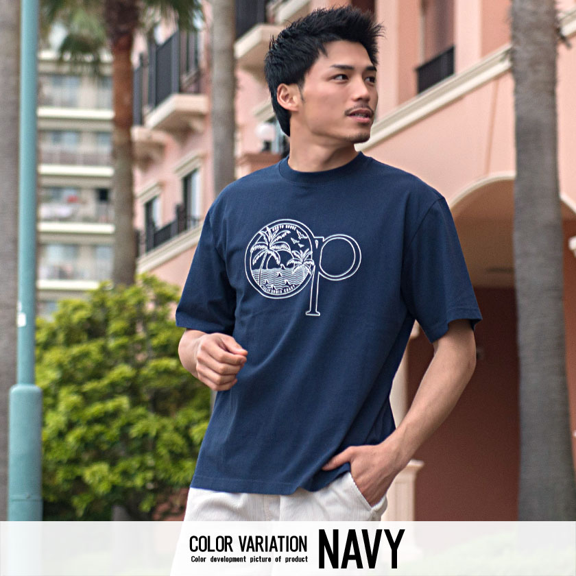 【SALE/セール】Ocean Pacific(オーシャンパシフィック)ブランドロゴプリントTシャツ/全3色
