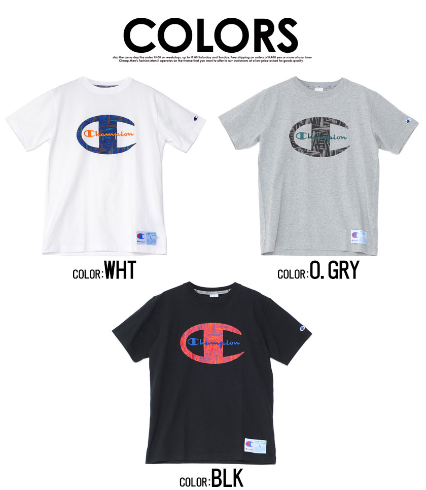 Champion チャンピオン T Shirt 全3色