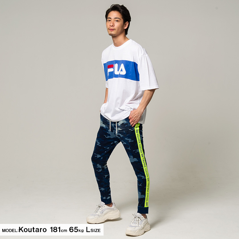 Fila フィラ 切替tシャツ 全3色 Fila フィラ Bitter Store ビターストア メンズファッション通販サイト