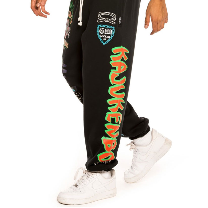 GRIMY(グライミー)DESTROY ALL FEAR SWEATPANTS/全2色