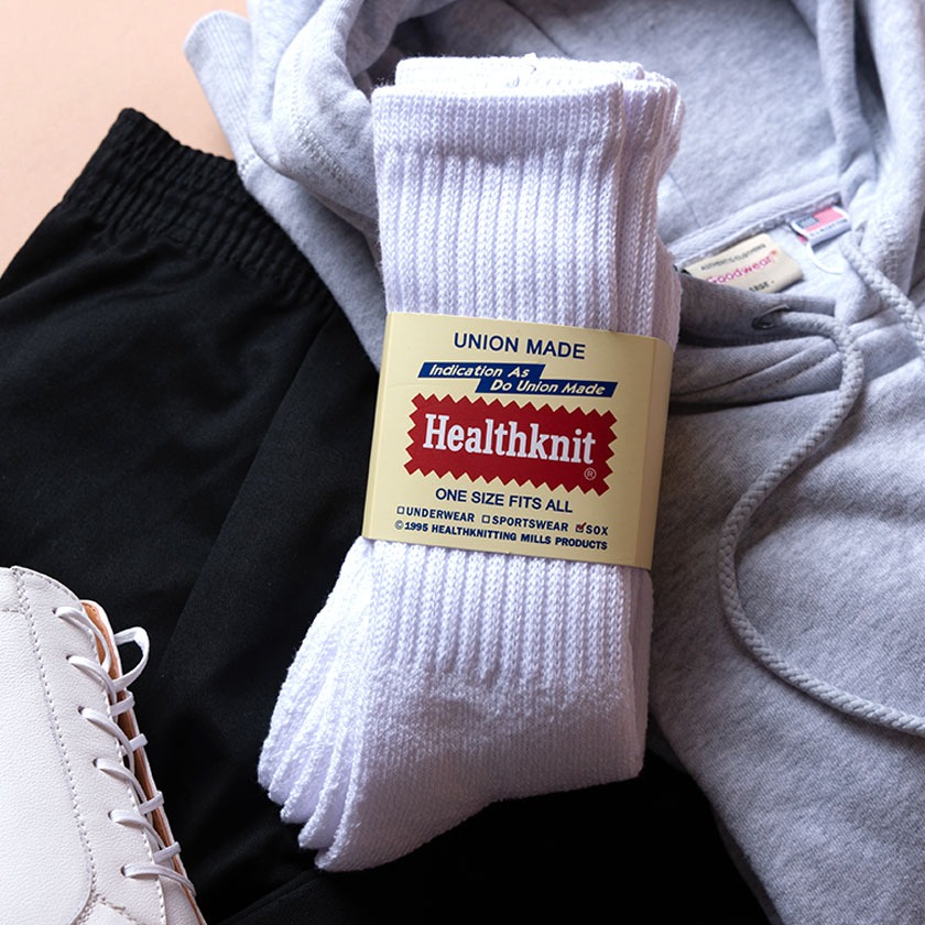 Healthknit ヘルスニット 3パックロングソックス 9タイプ