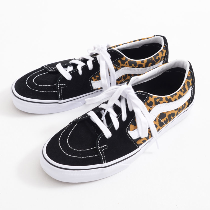 VANS(バンズ)Sk8-Low Leopard Black/True White/全1色