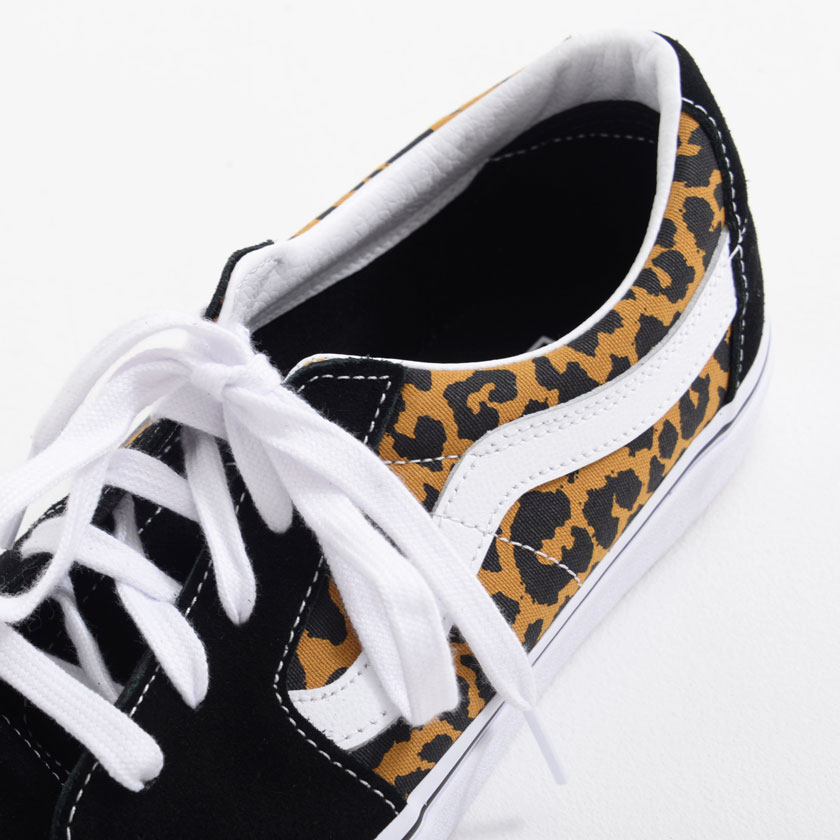 VANS(バンズ)Sk8-Low Leopard Black/True White/全1色