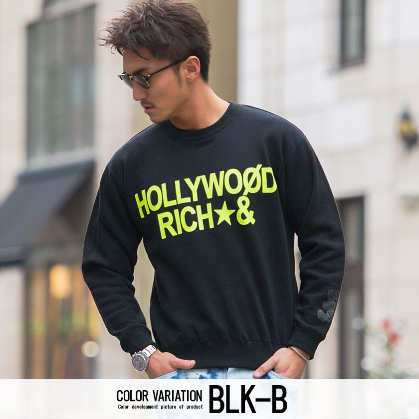 Hollywood Rich. パンクベアプリント ロングTシャツ - Tシャツ