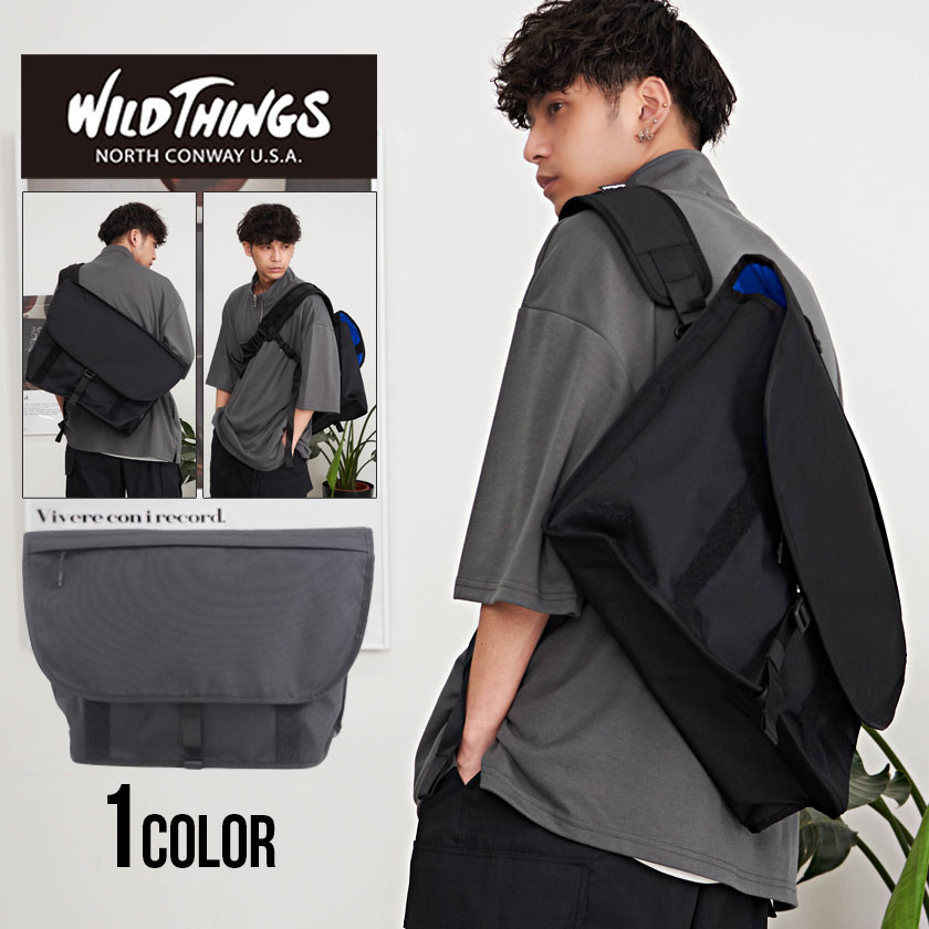 新品未使用 WILD THINGS メッセンジャーバック CORDURA - バッグ